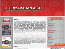 Tablet Screenshot of jpbharuch.com